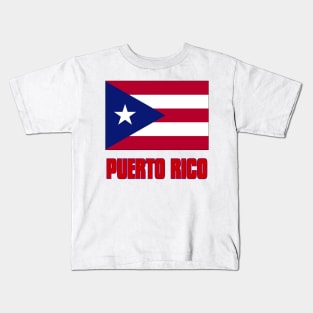 The Pride of Puerto Rico - Puerto Rican Flag and Language Kids T-Shirt